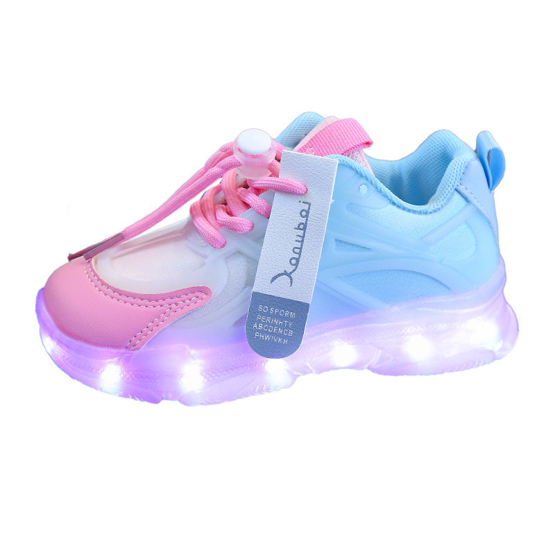 Chaussure Glowing rechargeable Chaussures pour enfants colorées