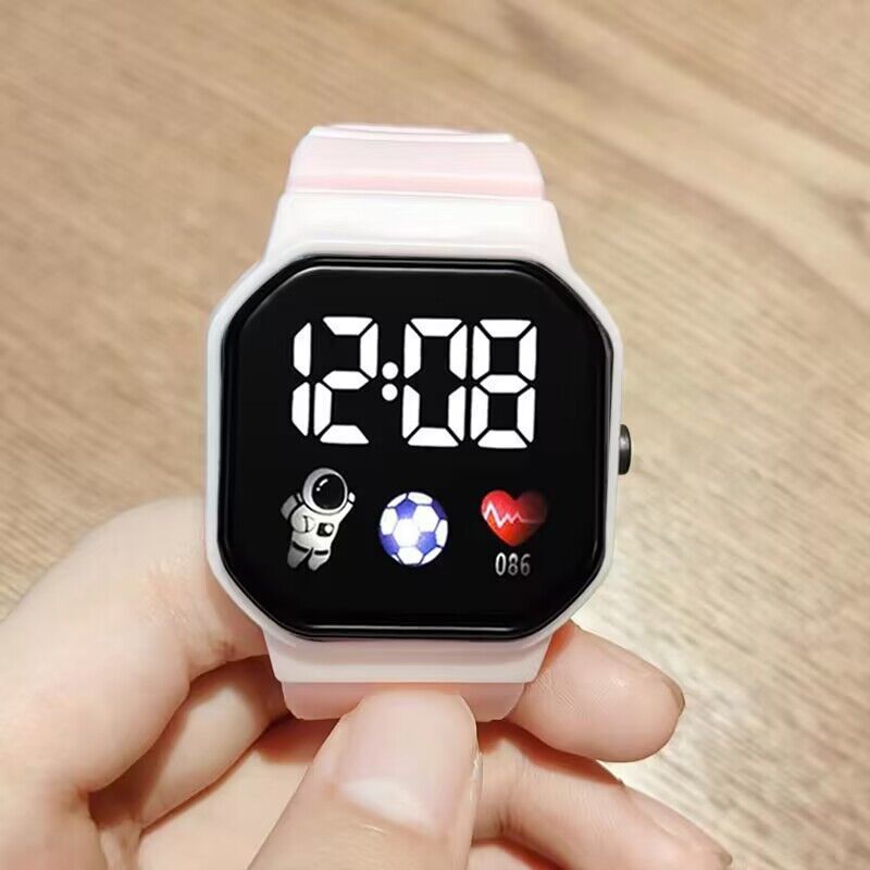 Sleek, Fashionable, Niche-design Montre numérique étanche