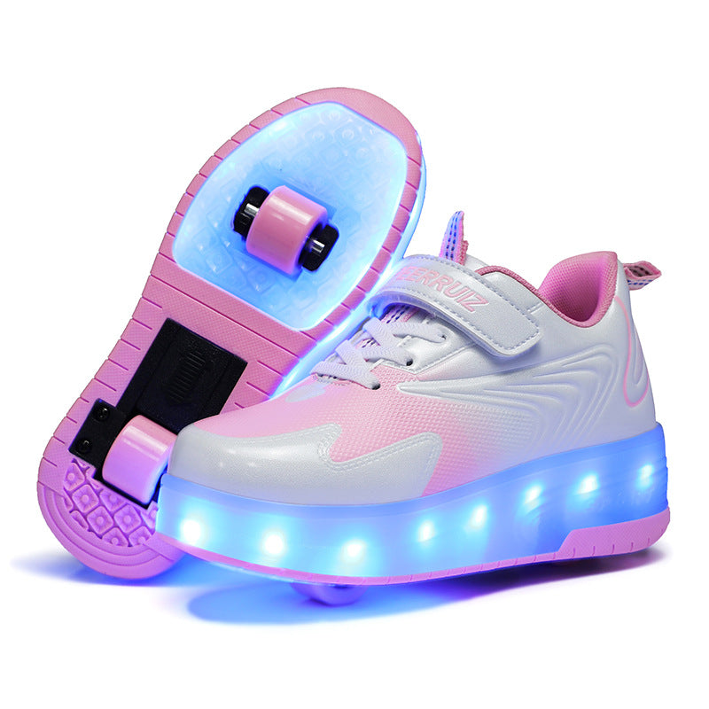 Rechargeable LED Shoes for Kids