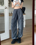 Pantalons de travail vintage de style américain pour hommes et femmes