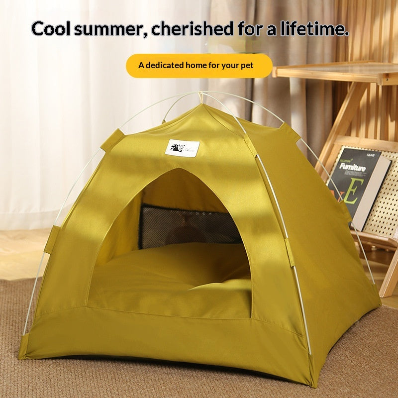Tente de chien de tente de chat amovible Portable pliable extérieur