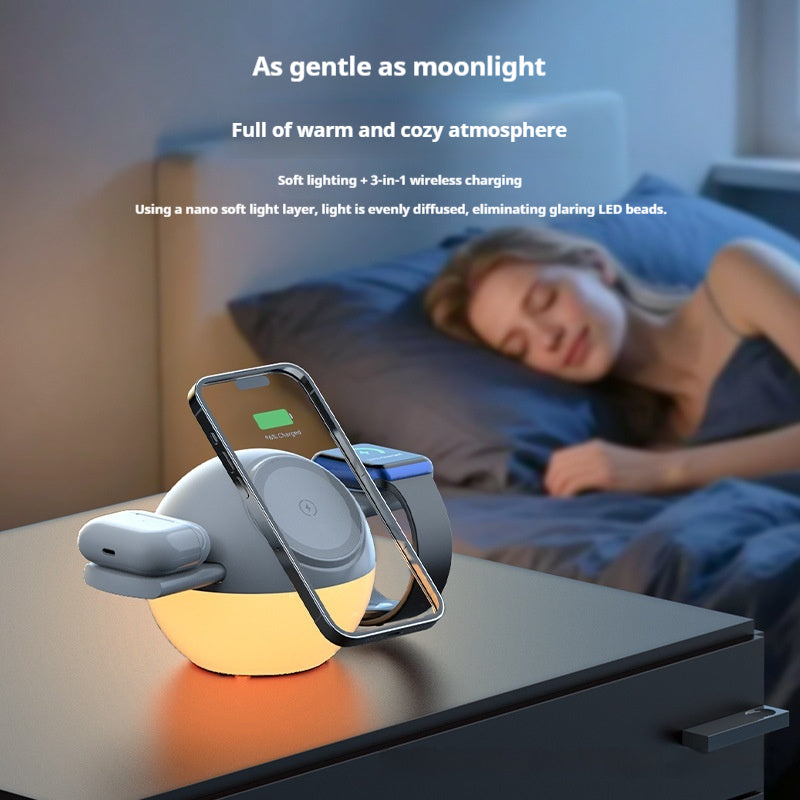 Chargeur multifonction tout-en-un sans fil de bureau