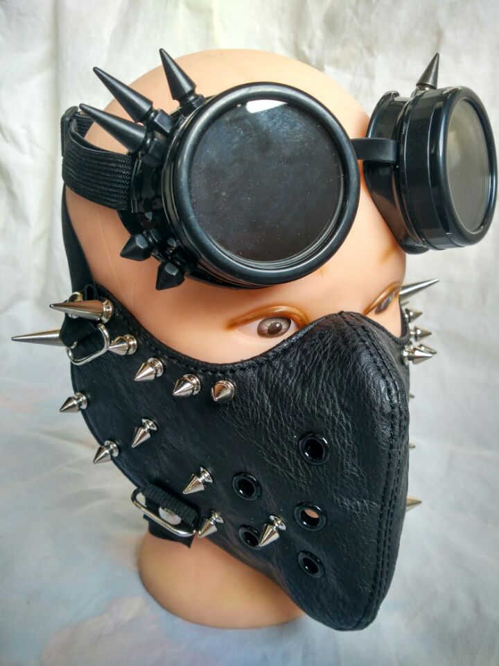 Masque de punk gothique à vapeur