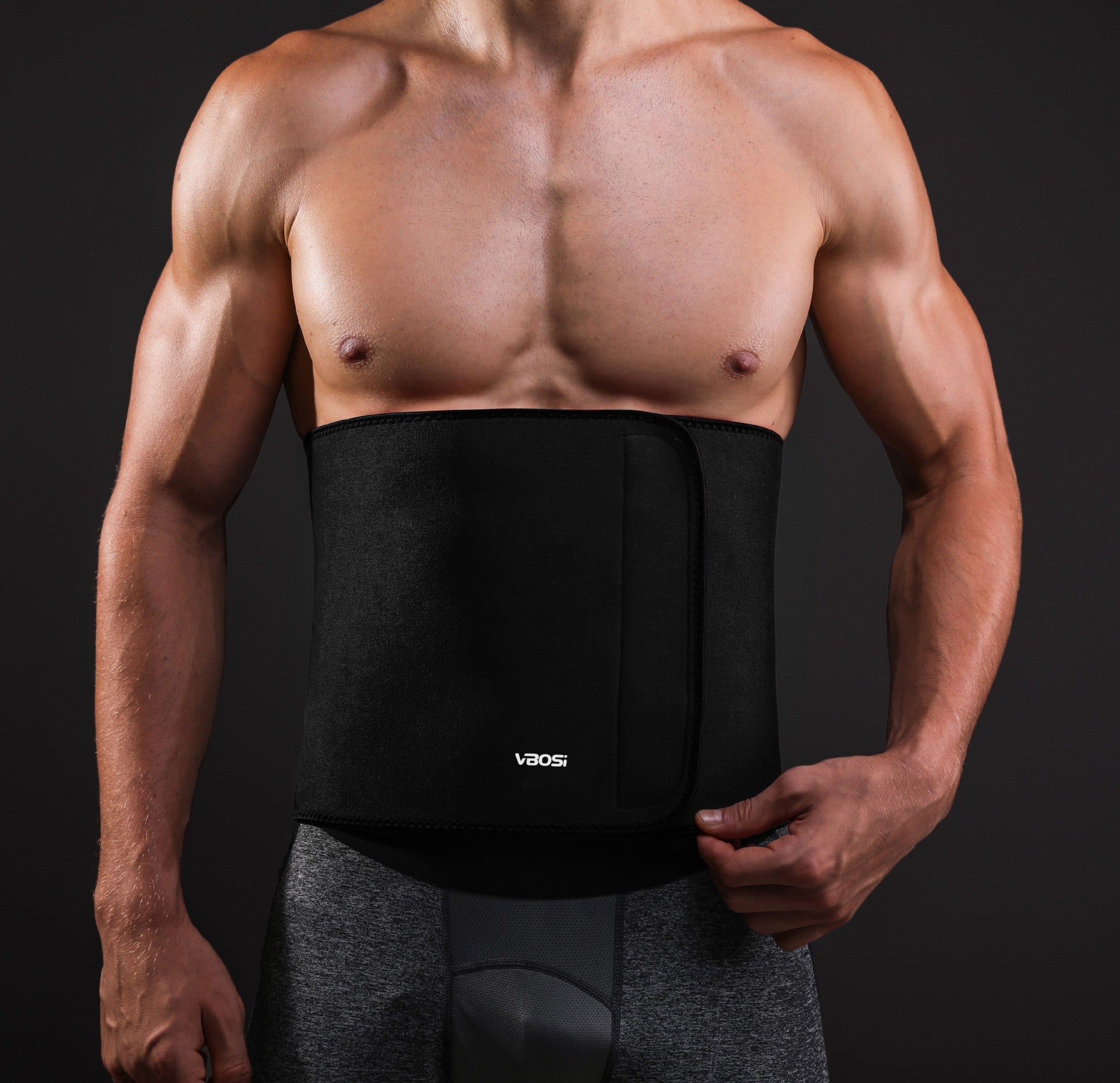 Soutien de la taille Élargie Violentement Sweat Waistband Weightlifting