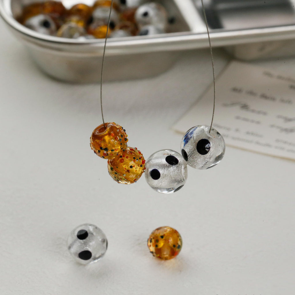 Perles en verre Perles molles Bricolage à la main Bracelet perles Accessoires de bijoux