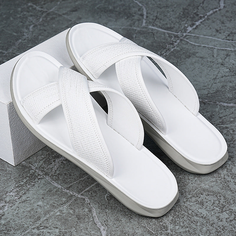 Comfortable, sturdy, and non-slip flat summer sandals
