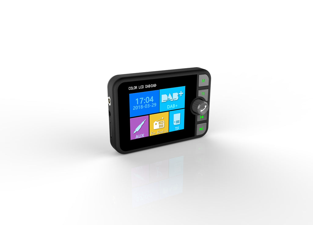 Station européenne écran couleur populaire voiture DAB récepteur numérique Bluetooth MP3 multifonction