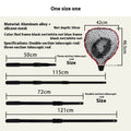 Luyada Dip Net alliage d'aluminium Rod télescopique multi-section