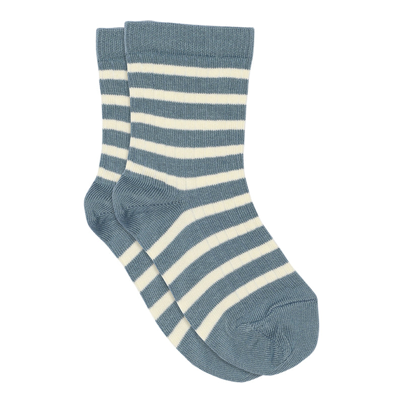 Chaussettes à cheville à mi-cuir rayées pour enfants pour garçons et filles