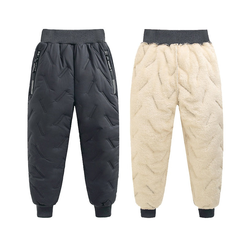Enfants Vêtements d'extérieur Hiver Imperméable à l'eau Imperméable à froid Pantalons d'entretien chaud