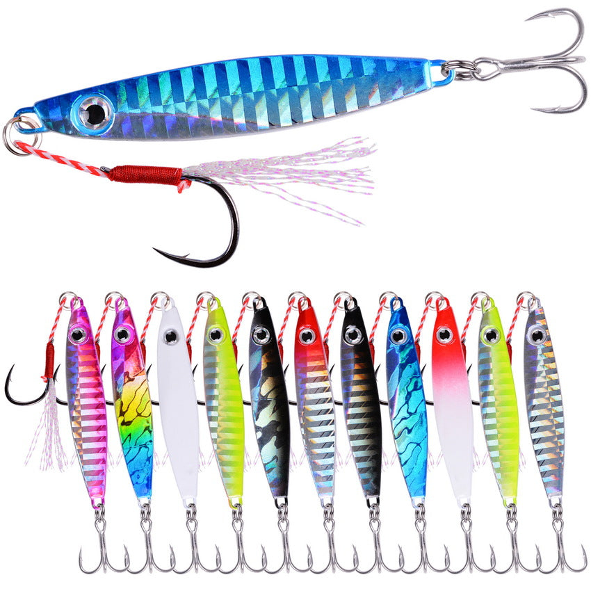 IMA Lure Aile dure au plomb poisson Jig pêche Tackle 7