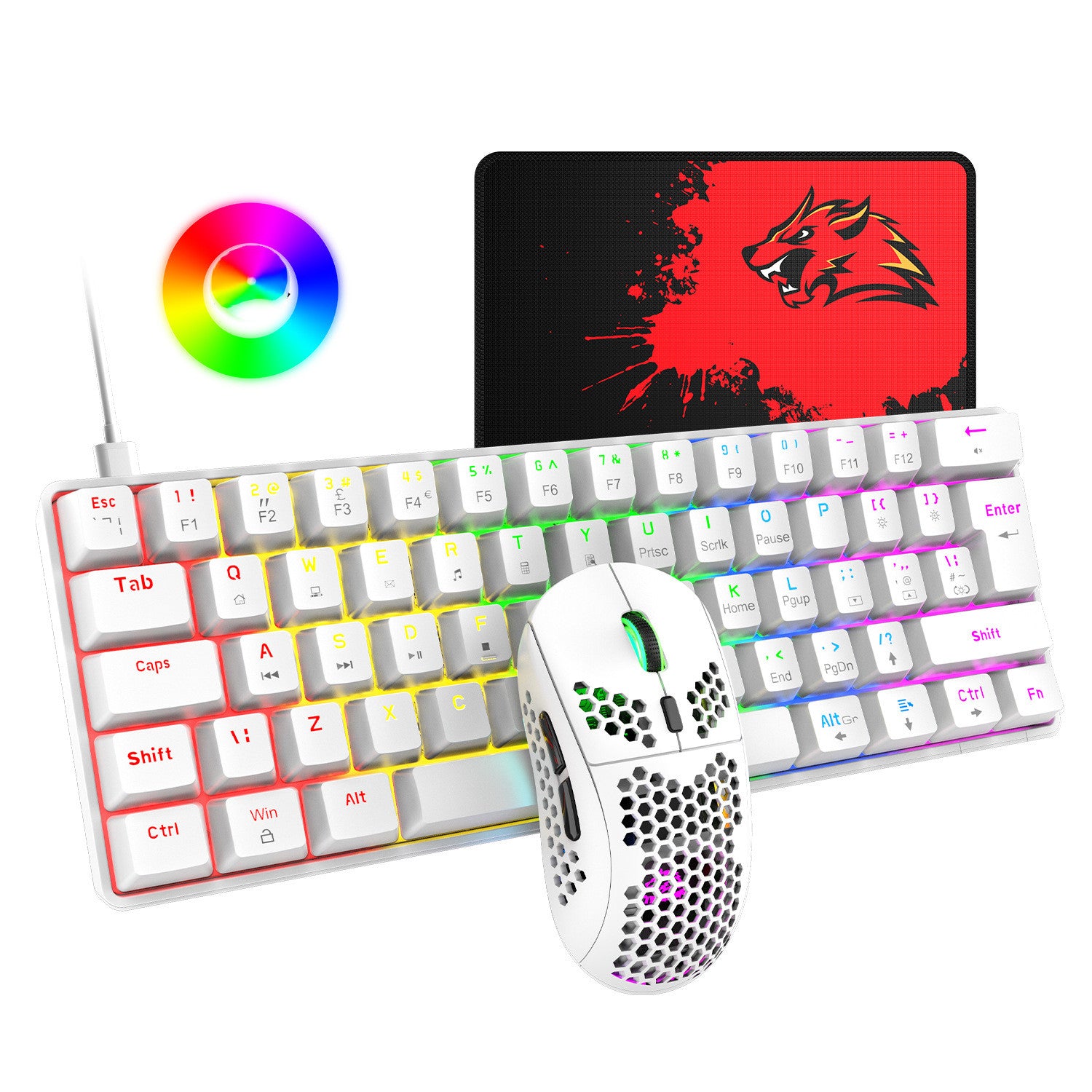 Tableau de notes RGB jeu clavier et jeu de souris