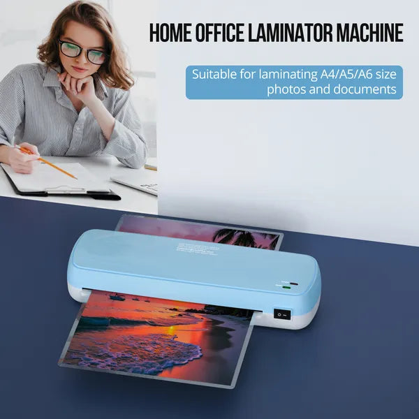 Machine à laminateur avec 10 feuilles - Réchauffement rapide pour A4/A5/A6 Documents et photos - Bureau