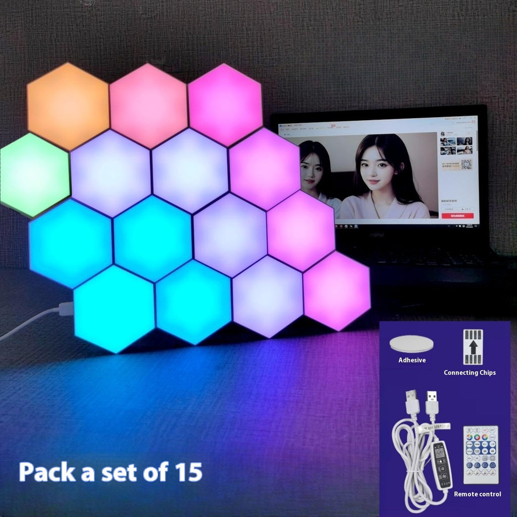 Fond Mur Quantum Esports Atmosphere Light Strange Light Board