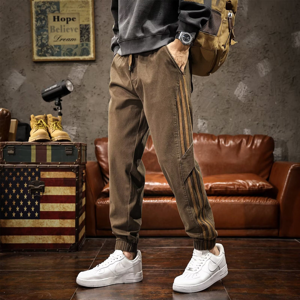 Pantalons de serrage à cheville tendance pour hommes