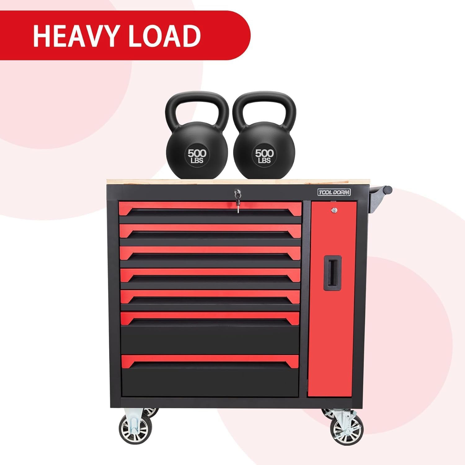 Uniquement pour l'expédition sur Bill 36 pouces 8-drawer Tool Cabinet TT3608