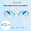 Lunettes de soleil tendance Retro Metal