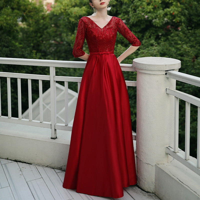 Banquet Party Élégante robe de soirée Femmes