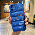 Sport Down Jacket Couples XRTPU Phone Case in English