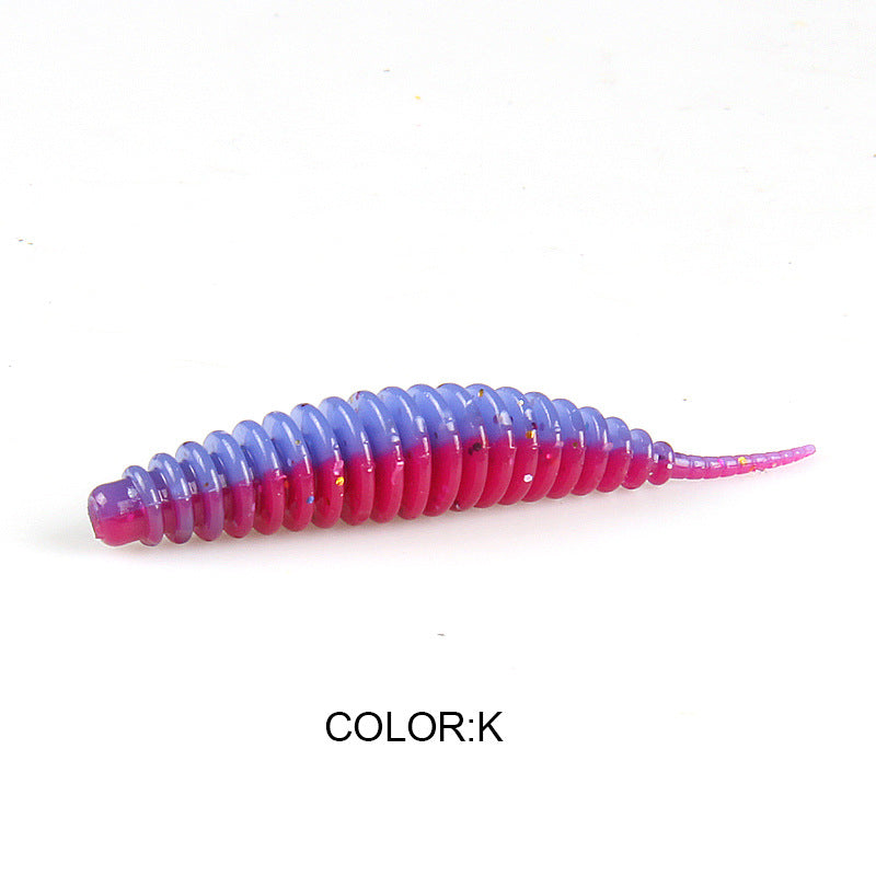 Micro Luer Soft Lure Soft Worm Fishing Topmouth Culter Mandarin Fish Weever Lure