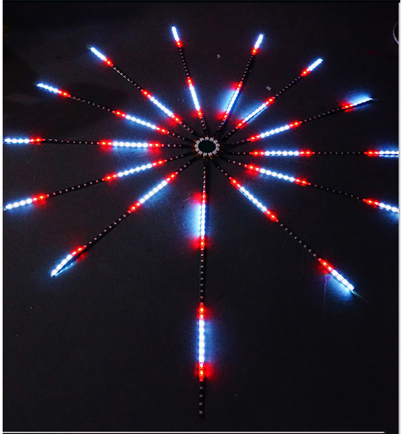 Lumière de feu d'artifice Marquee couleur entièrement décorative