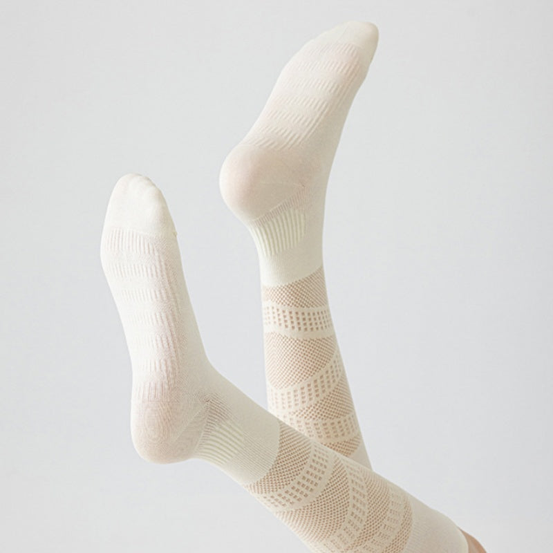 Chaussettes athlétiques ultra-mince, légèrement comprimées et respirables