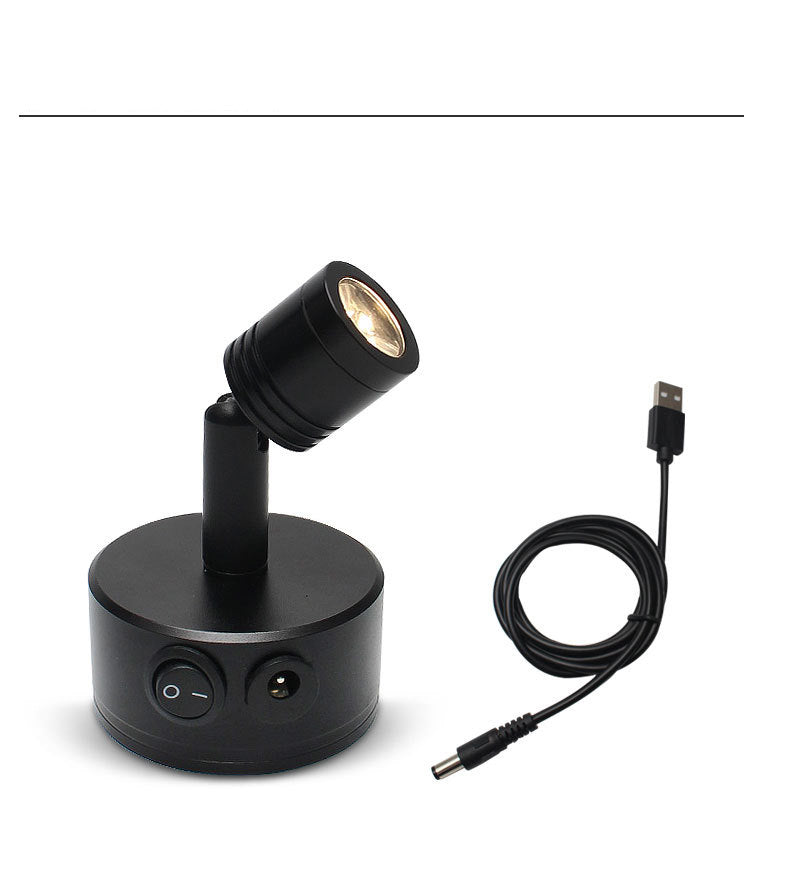 Lampe LED rechargeable Petit Spotlight Exposition Spotlight 3W