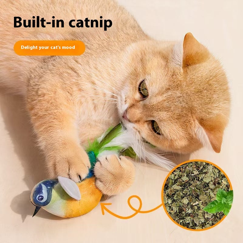 Jouet de chat Cat Teaser Simulation sera appelé jouet d'oiseau