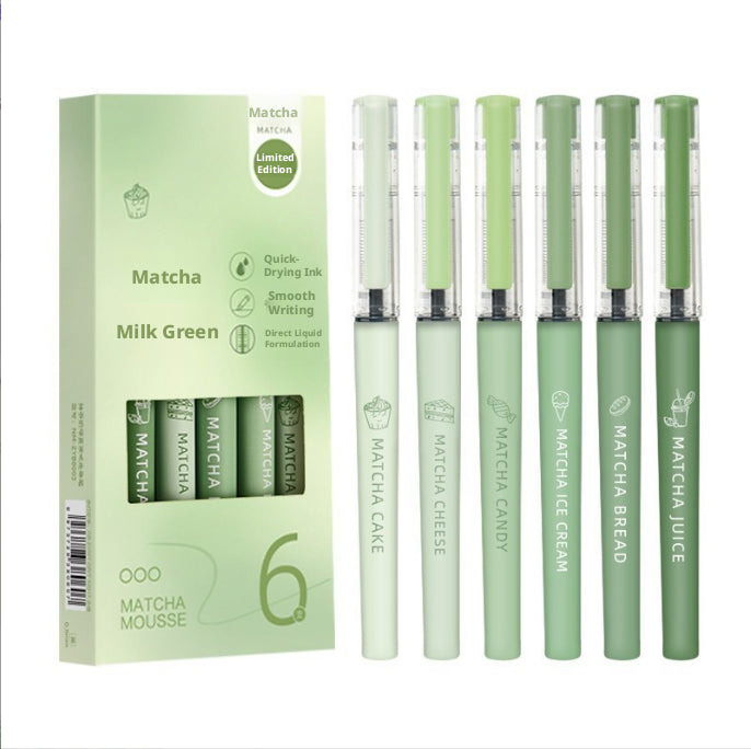 Jasmine Lait Gel de thé stylo-0,5mm-6 pcs