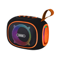 KP-853 Haut-parleur Bluetooth sans fil Longue durée de vie de la batterie Poignée portable Éclairage RGB En stock
