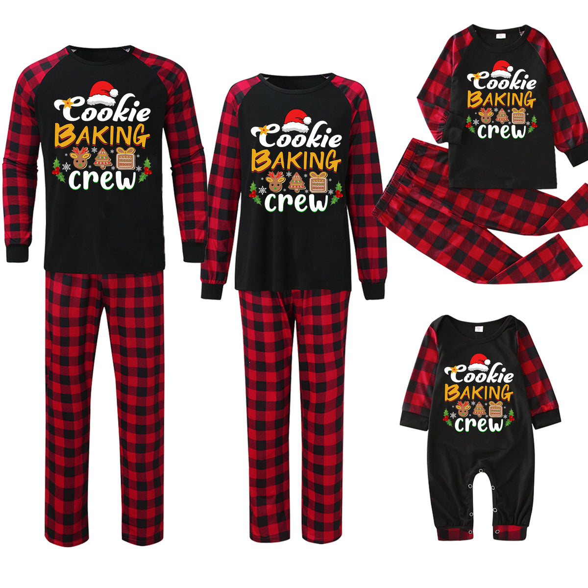 Costume de pyjamas de Noël pour parents et enfants