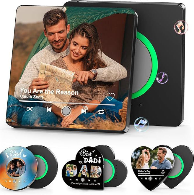 Magnet de réfrigérateur musical personnalisé avec cadeau Bluetooth
