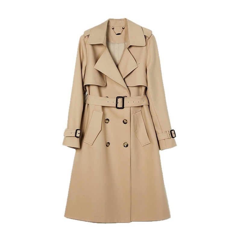 Manteau polyvalent simple pour femmes à deux seins