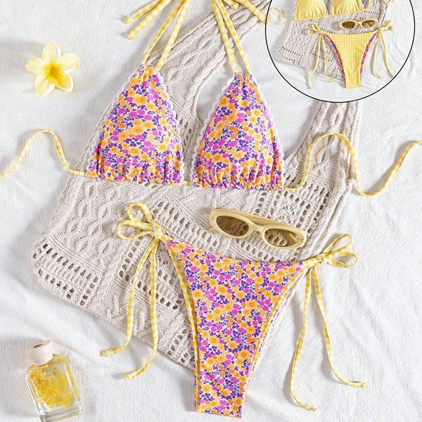 Ensemble de maillots de bain deux pièces pour femmes Bikini