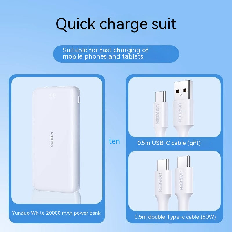Alimentation mobile de grande capacité 20000 MA Power Bank