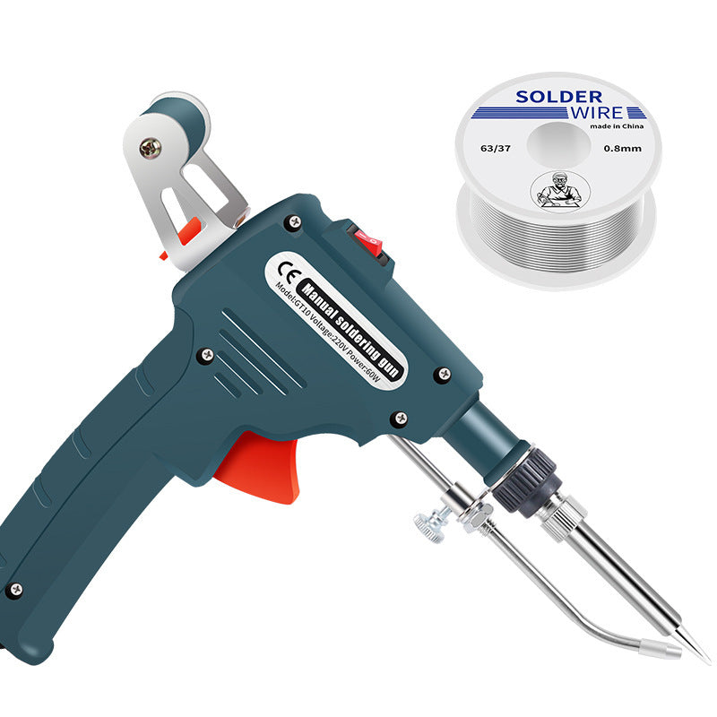 Fer à souder électrique portatif Chauffage extérieur Pistolet à souder Alimentation en étain