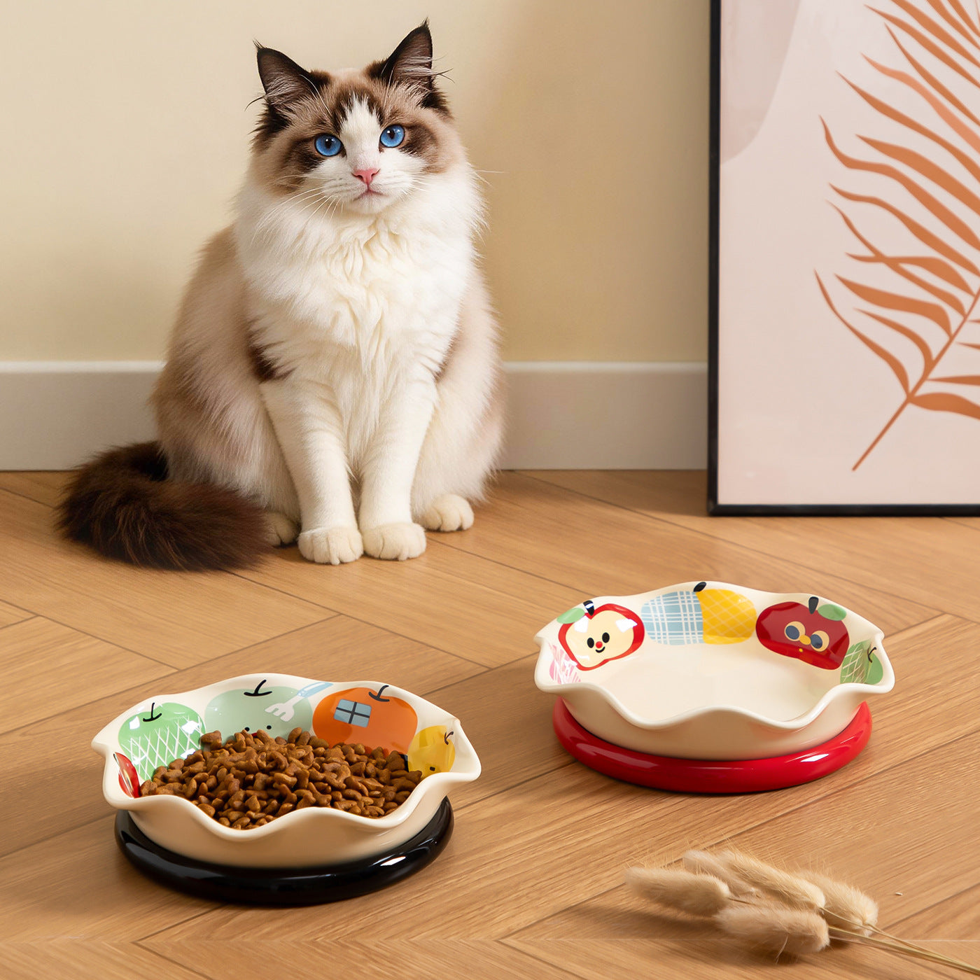 Cartoon Céramique Pet Bowl