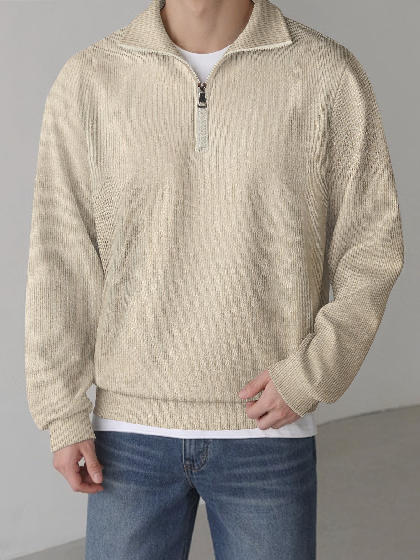 Veste à manches longues amovible pour hommes