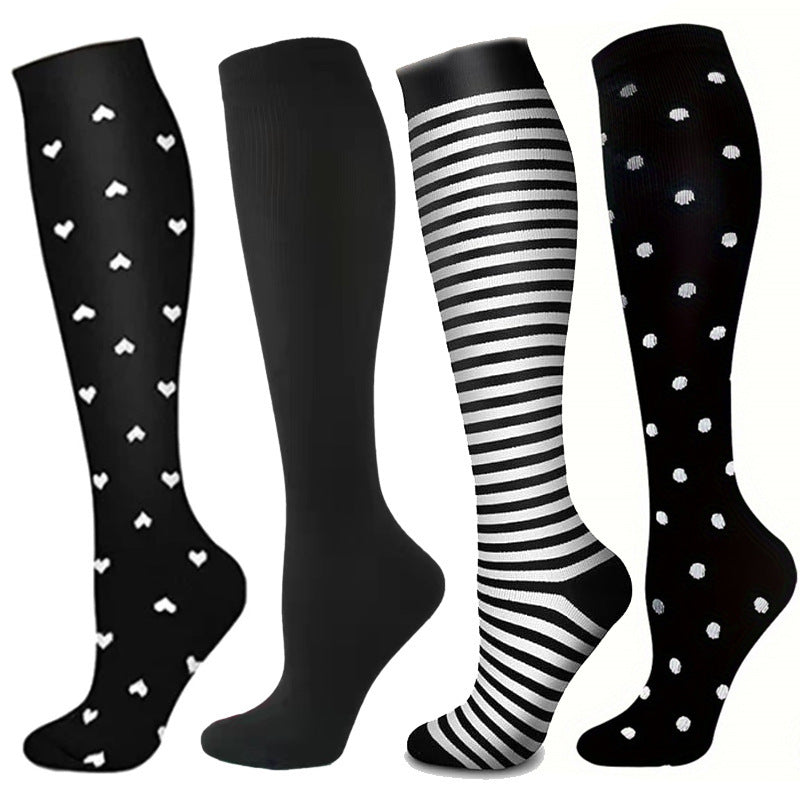 Chaussettes sport à quatre paires de compression