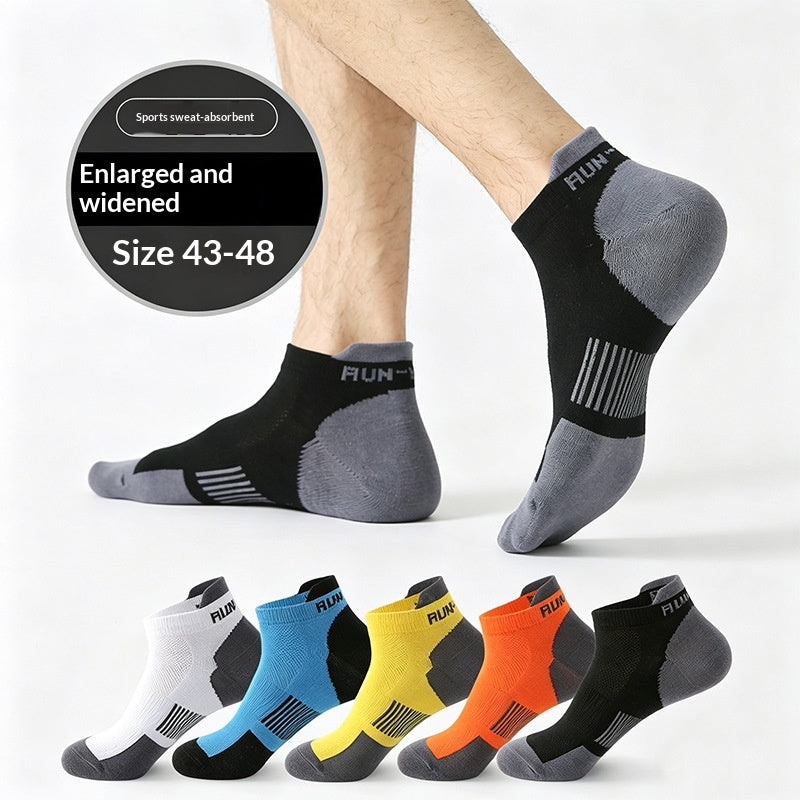 Chaussettes athlétiques d'été Chaussettes athlétiques extra-large et surdimensionnées