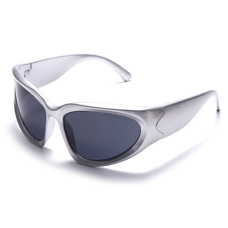 Riding Colorful Sports Mode Personnalité Lunettes de soleil