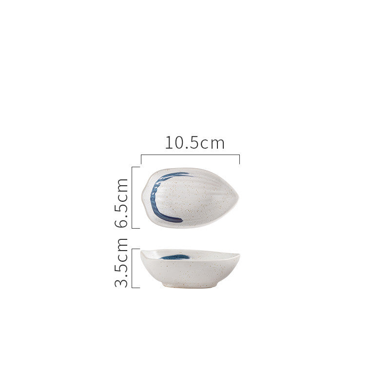 Irrégulier Creative Small Saucer en céramique