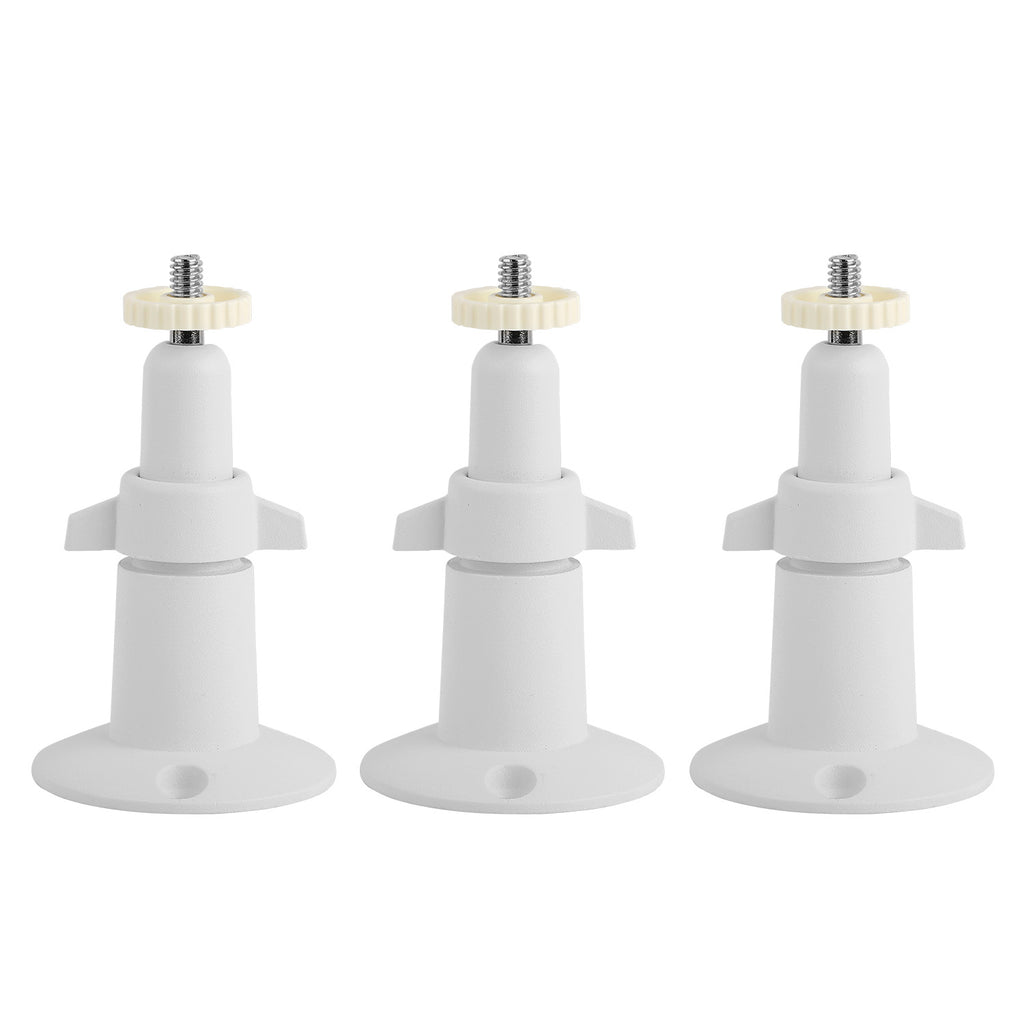 3 Packs Par Set Caméra de sécurité Support mural pour Arlo 360 Degree Support de caméra réglable Ga