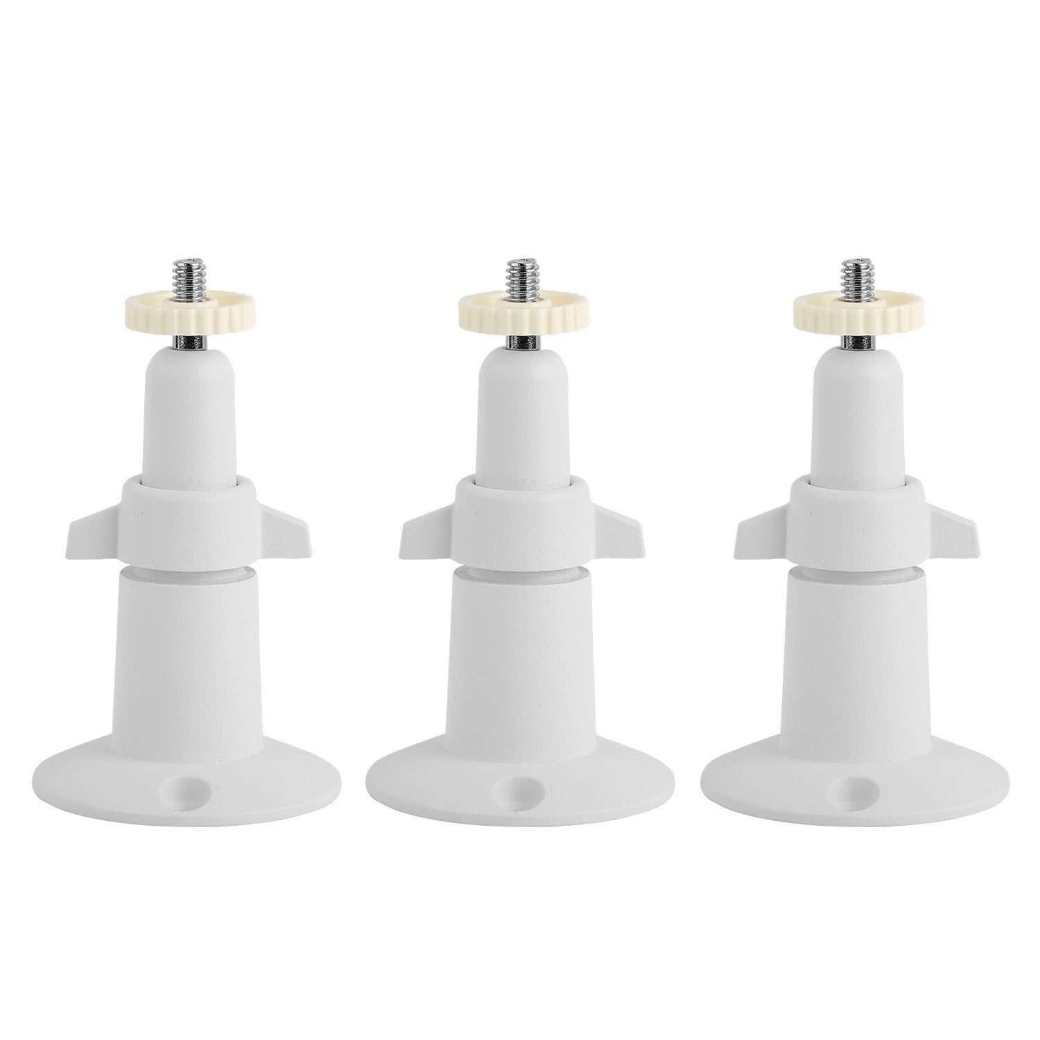 3 Packs Par Set Caméra de sécurité Support mural pour Arlo 360 Degree Support de caméra réglable Ga