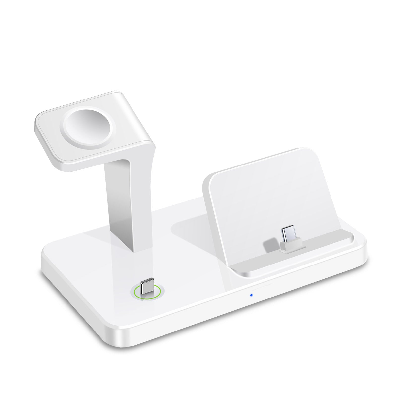 Chargeur sans fil vertical trois en un