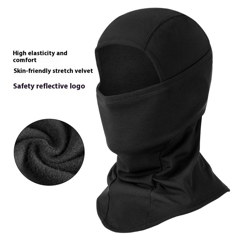 Extérieur Garder chaud et coupe-vent En Masque d'hiver Écharpe de polaire d'extérieur Cold-proof Haze-proof