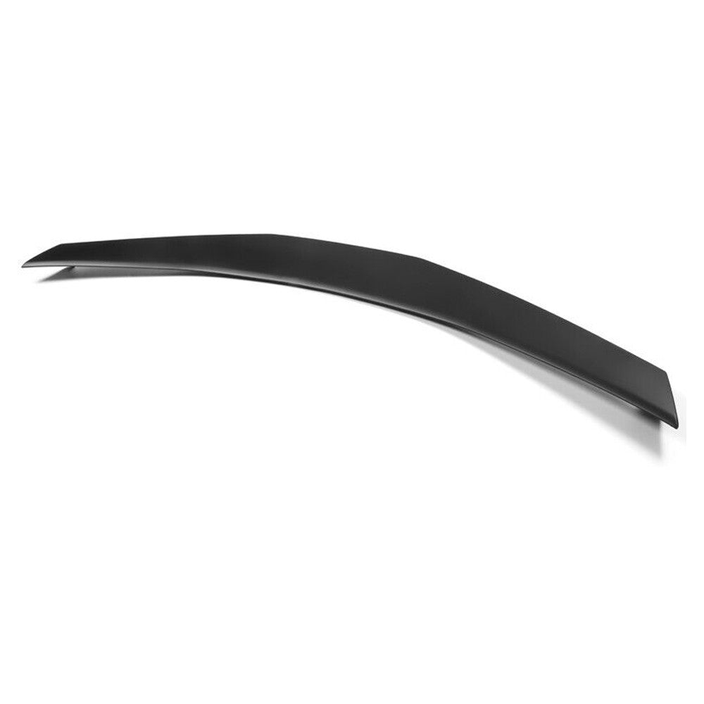 Pour Chevy 20-23 Corvette C8 Z51 Style de profil bas Spoiler de coffre arrière mat noir