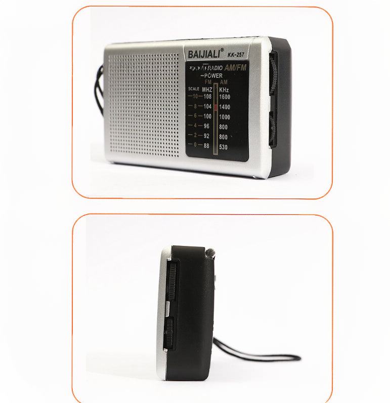 Vintage Double Band Portable Mini Radio