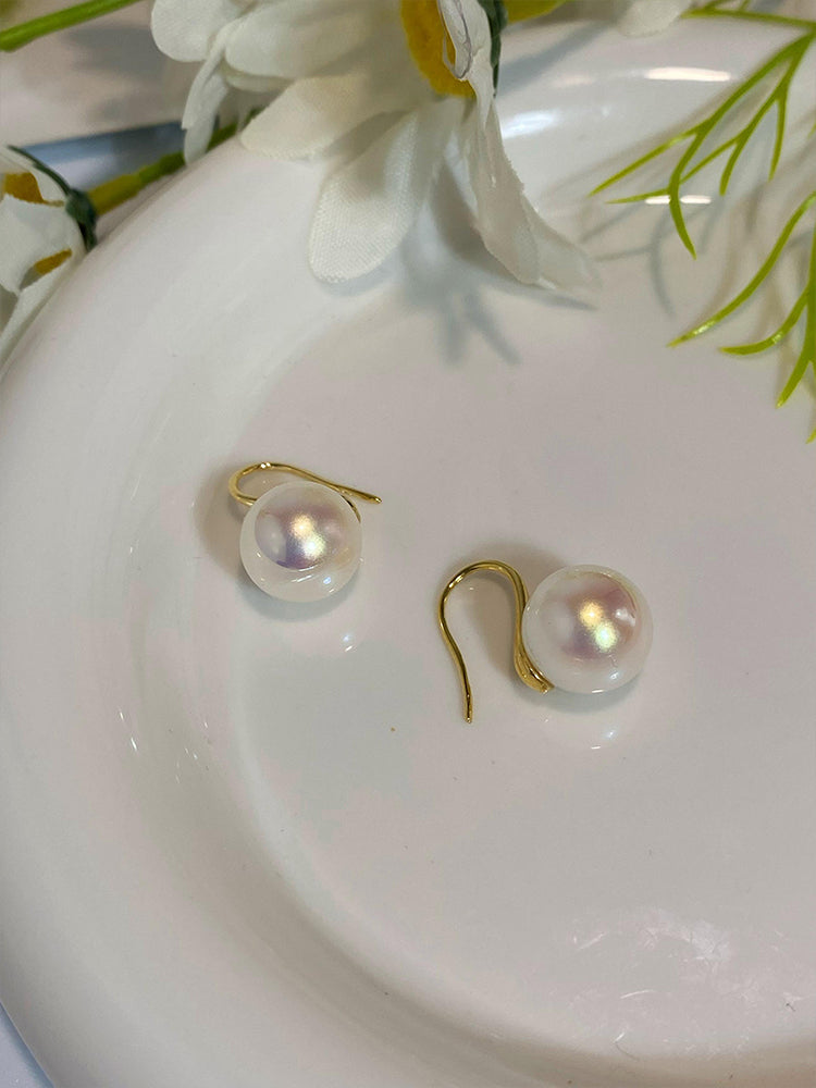 Boucles d'oreilles en perles simples pour femmes