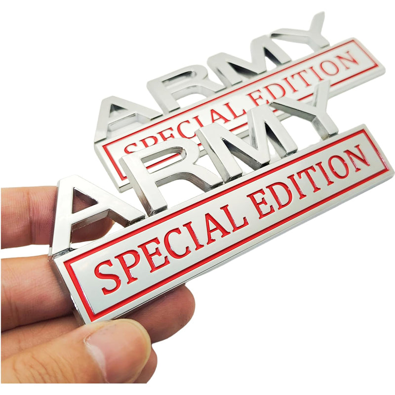 2-pack Special Edition Army Emblems